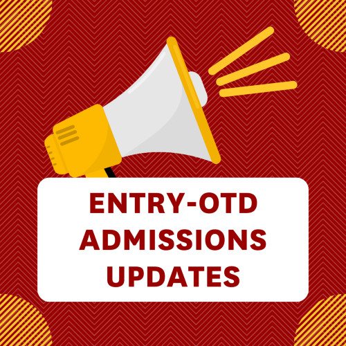 Entry-OTD Admissions
