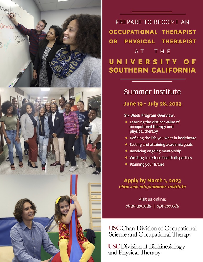 USC OT/PT Summer Institute