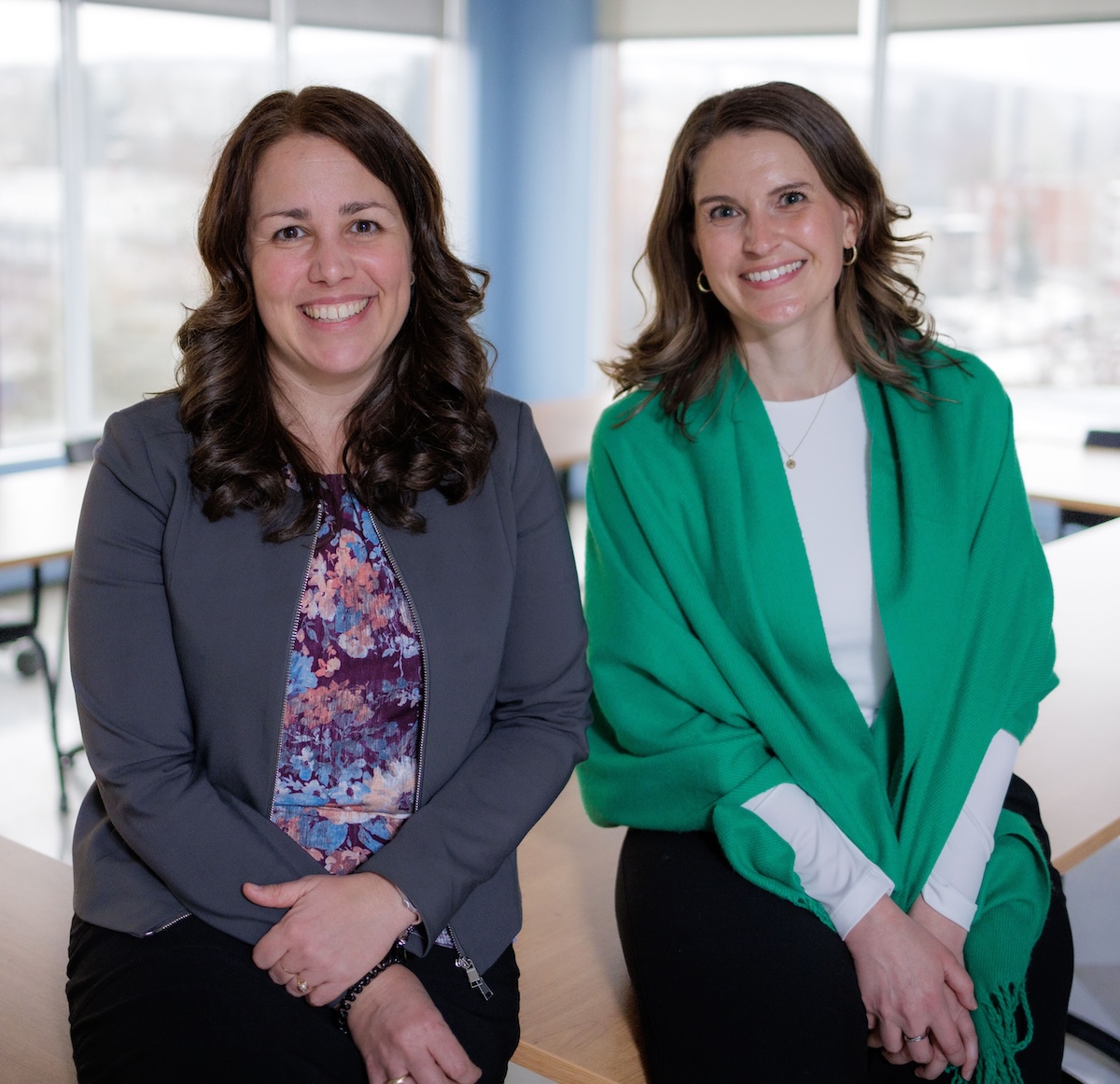 Dr. Mélanie Levasseur and Marie-Hélène Lévesque