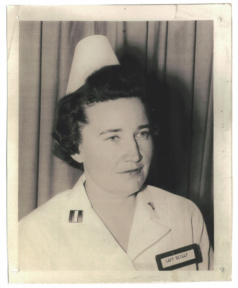 Though most often remembered as a leader and scholar, Mary Reilly was also a military veteran who, during her career in the U.S. Army, was promoted to the rank of Captain | Photo courtesy of Division Archives