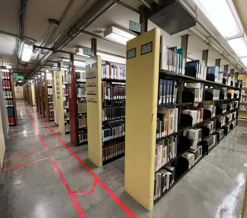 Dohney Bookstacks Maze