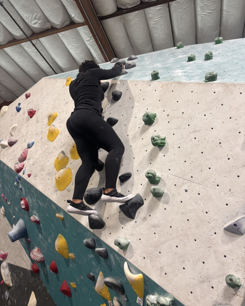 Student Rock Climbing