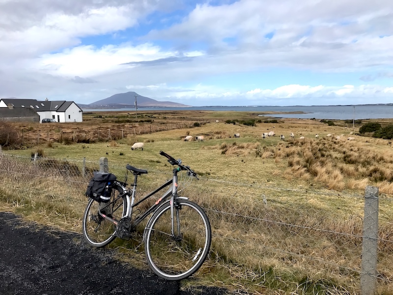Biking the Greenway from Achill Island to Newport