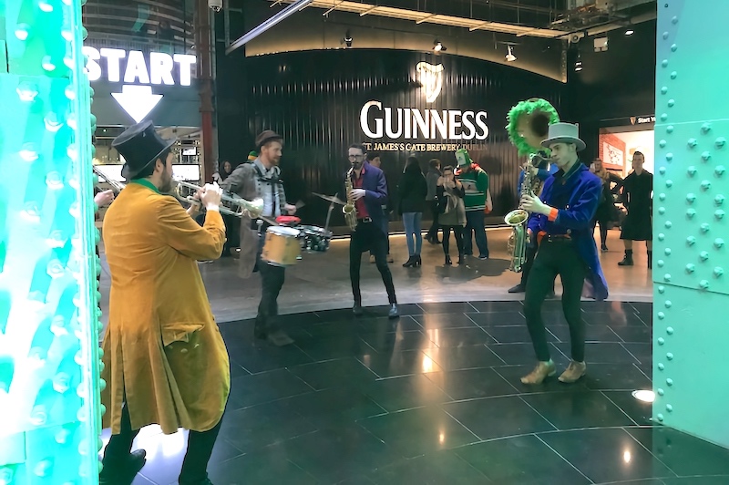 St. Paddy's day at the Guinness Storehouse, Dublin!