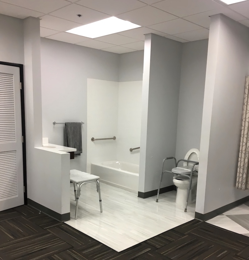 Bathroom, ADL Lab