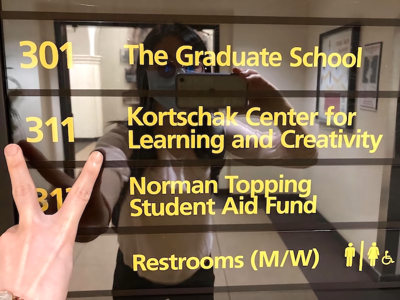 Amy’s residency: USC Kortschak Center for Learning and Creativity; Los Angeles — OTD, 2021