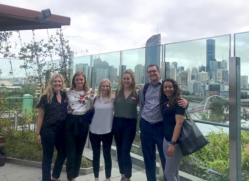 Visiting Queensland Children's Hospital's therapy rooftop