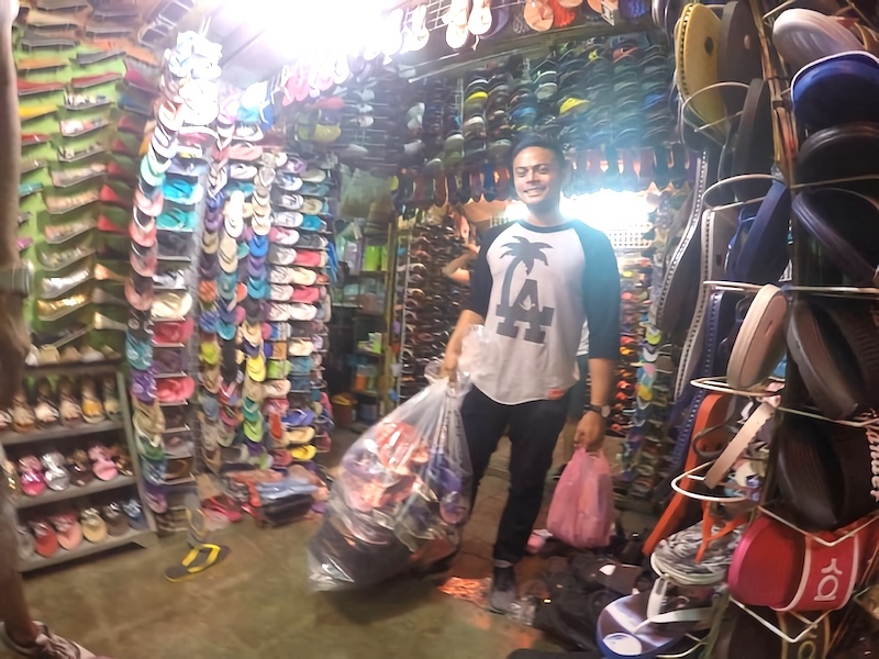 Buying Flip Flops to be donated