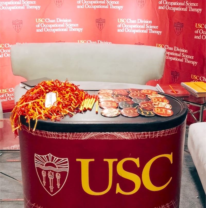 USC Booth at Exhibit Hall