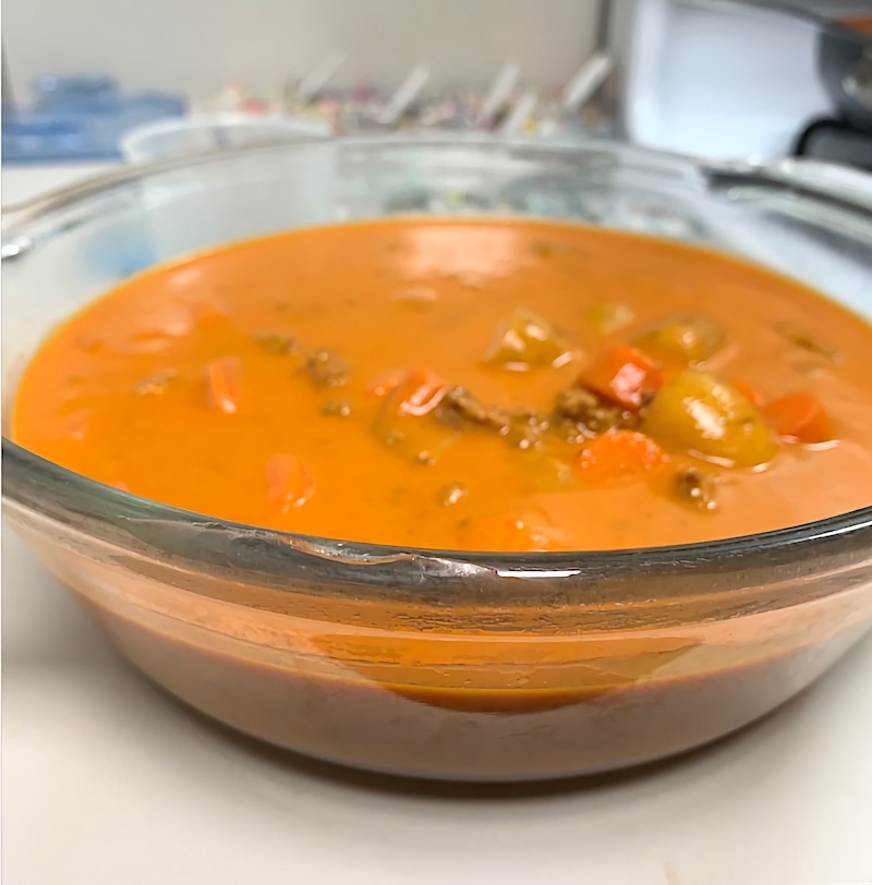 My first homemade soup!