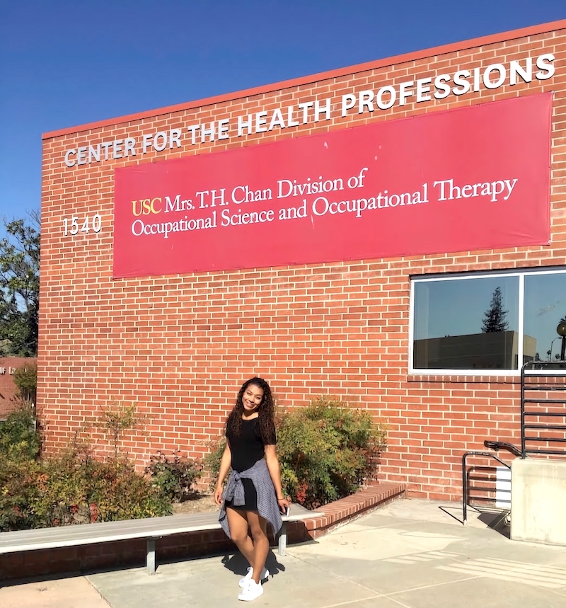 After receiving my acceptance letter, I quickly drove down to the Health Science Campus to take a picture in front of my dream OT school, and a year later, it still feels like a dream!